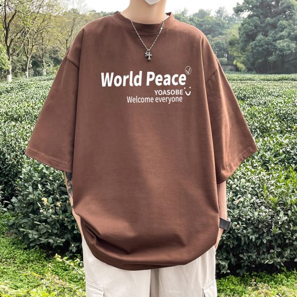 **Men’s T-shirts wholesale** high-quality fabric, multiple styles, sizes M-4XL