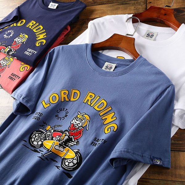 men’s high-quality T-shirt wholesale M-2XL comfortable fabric global shipping