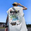 men’s non-t-shirt tank top wholesale M-4XL all cotton fabric multiple styles global shipping