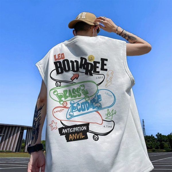 men’s non-t-shirt tank top wholesale M-4XL all cotton fabric multiple styles global shipping