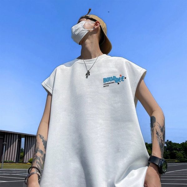 men’s non-t-shirt tank top wholesale M-4XL all cotton fabric multiple styles global shipping