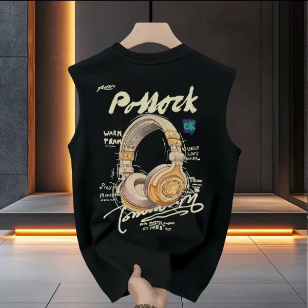 men’s non-t-shirt tank top wholesale M-4XL all cotton fabric multiple styles global shipping