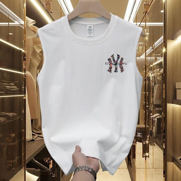 men’s non-t-shirt tank top wholesale M-4XL all cotton fabric multiple styles global shipping