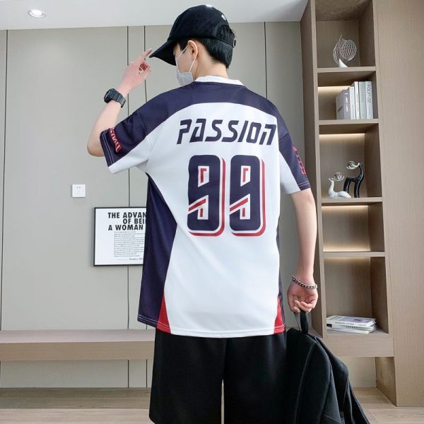 Men's casual ball suit set wholesale, quick-drying breathable fabric, sizes M-4XL