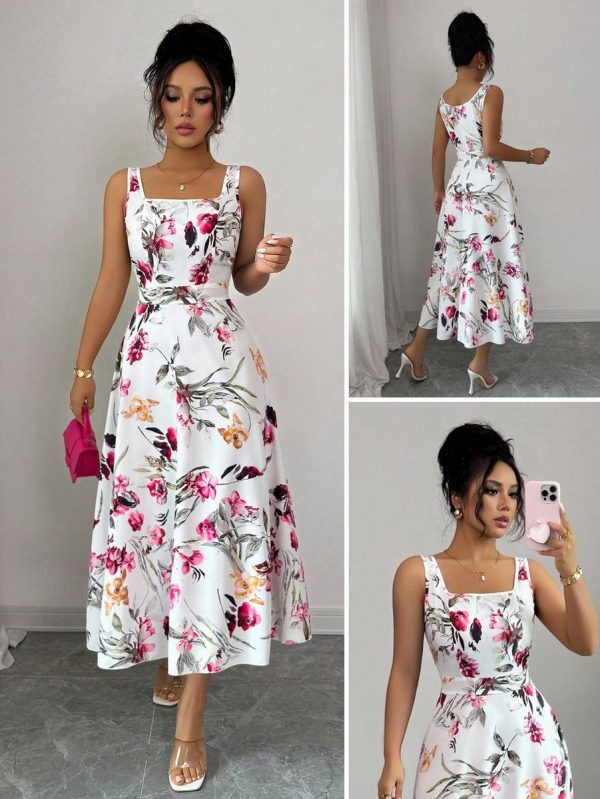 women’s long dresses wholesale S-5XL stylish high-quality fabric